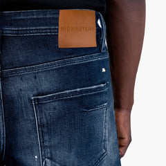 WHEELS DENIM SHORT BLUE