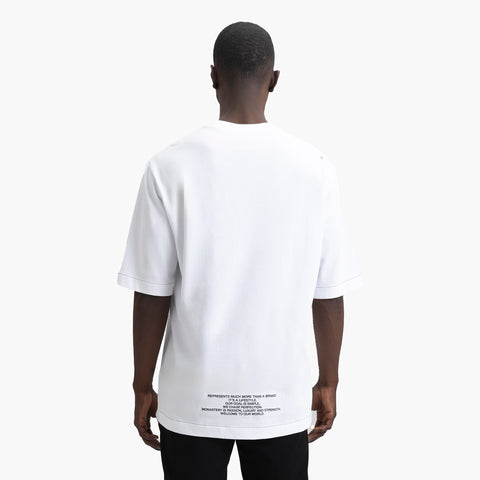 WOLF T-SHIRT OVERSIZE WHITE