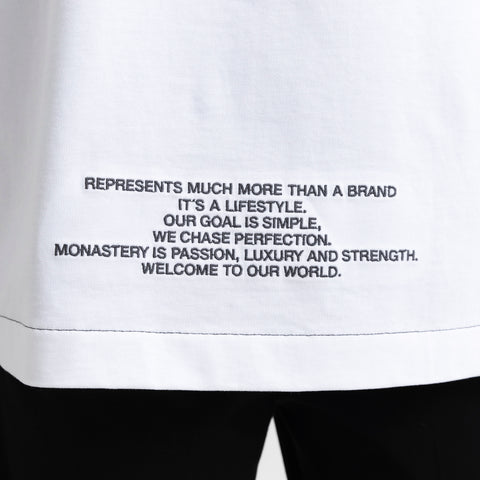 WOLF T-SHIRT OVERSIZE WHITE