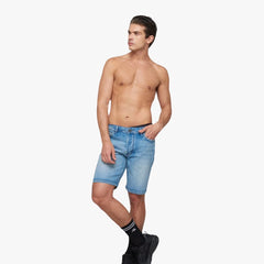 ALASIA DENIM DENIM SHORT BLUE