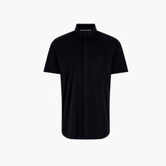 ASTON BLACK SHIRT SPORT SHORT SLEEVE