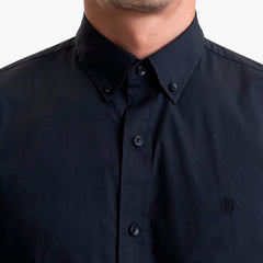 ASTON BLACK SHIRT SPORT SHORT SLEEVE