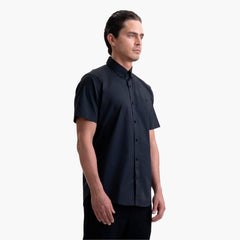 ASTON BLACK SHIRT SPORT SHORT SLEEVE