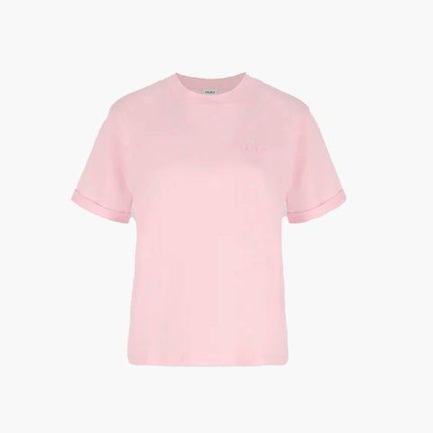 CELĒIT COTTON T-SHIRT PINK