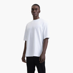 CRESCENT T-SHIRT MEN OVERSIZE WHITE