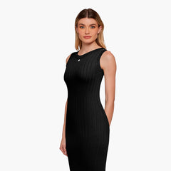 DRESS KNIT WOMEN LANCIA BLACK