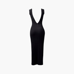 DRESS KNIT WOMEN LANCIA BLACK