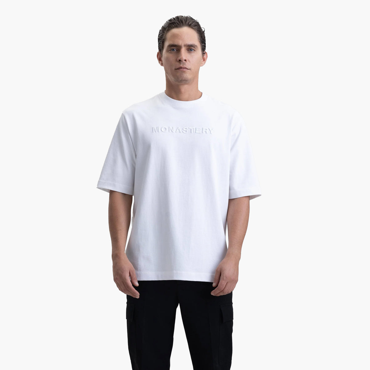 FAENZA T-SHIRT MEN OVERSIZE WHITE