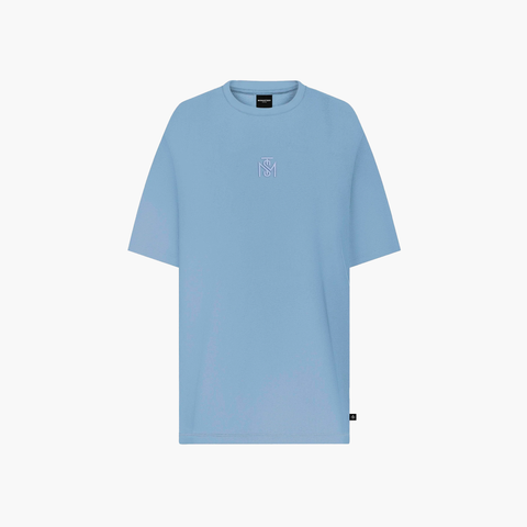 LISTER T-SHIRT OVERSIZE FADED DENIM