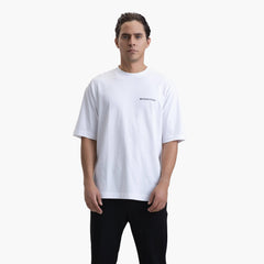 RUSTON T-SHIRT MEN OVERSIZE WHITE